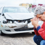 Guy in car accident